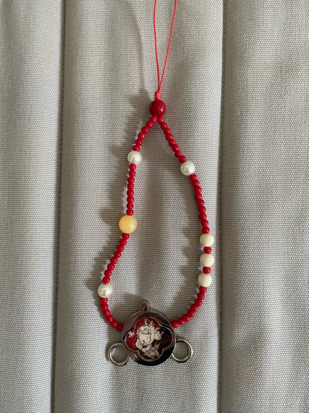 Popmart Skullpanda phone chain